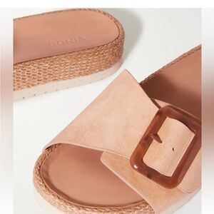 Vince Grant Espadrille Slide Jute Sandal